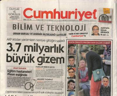Cumhuriyet Gazetesi 5 Ekim 2018 - Esad Körfez Ülkeleriyle Karşılıklı Temel Bir Anlayışa Vardık GZ94507 - 1