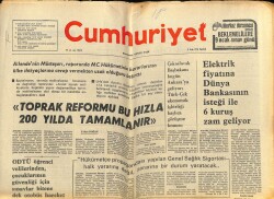 Cumhuriyet Gazetesi 5 Ocak 1976 - Amerikada Paralı Asker Toplama Şirketi Kuruldu GZ69858 - 1