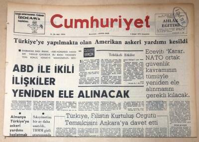 Cumhuriyet Gazetesi 5 Şubat 1975 GZ150 - 2