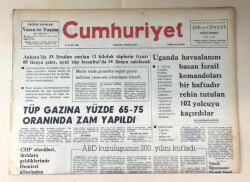 Cumhuriyet Gazetesi 5 Temmuz 1976 GZ303 - 2