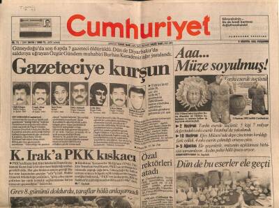 Cumhuriyet Gazetesi 6 Ağustos 1992 - Kaç Yıl Oldu Hiroşimada Öleli ? GZ81350 - 1