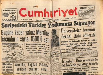 Cumhuriyet Gazetesi 6 Aralık 1956 - Macaristan Yeni İhtilal Arefesinde GZ85213 - 1