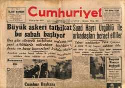 Cumhuriyet Gazetesi 6 Ekim 1948 - Suad Hayri Beraat Etti GZ71491 - 2