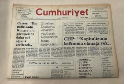 Cumhuriyet Gazetesi 6 Kasım 1976 GZ1082 - 2
