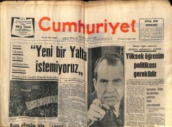 Cumhuriyet Gazetesi 6 Mart 1969 - Aşırı Akımlar İçin 3. Koalisyon da Tasarı Hazırlamış GZ61846 - 1