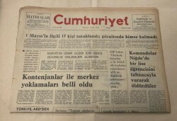 Cumhuriyet Gazetesi 6 Mayıs 1977 GZ1261 - 1