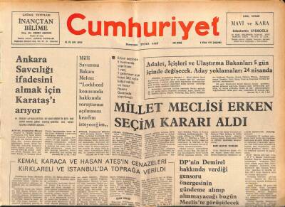 Cumhuriyet Gazetesi 6 Nisan 1977 - Picassonun 127 Milyarlık Mirasının Paylaştırılması Büyük Sorunlar Doğurdu GZ90922 - 1