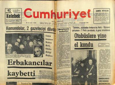 Cumhuriyet Gazetesi 6 Ocak 1970 - Ticaret Bakanı , Sağlık Durumu Yüzünden İstifa Etti GZ80266 - 1