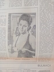 Cumhuriyet Gazetesi 6 Ocak 1978 - Bülent Ecevit Hükümeti! - Fatma Girik Ölmeyen Şarkıda GZ143211 - 2