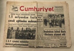 Cumhuriyet Gazetesi 6 Şubat 1962 GZ1000 - 2