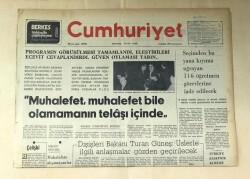 Cumhuriyet Gazetesi 6 Şubat 1974 GZ434 - 1