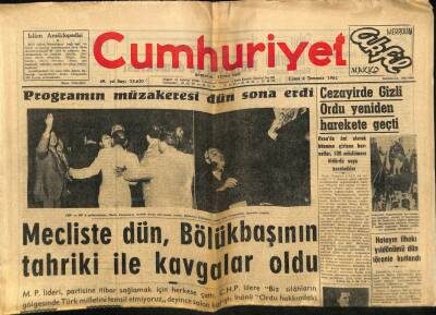 Cumhuriyet Gazetesi 6 Temmuz 1962 - Cezayirde Gizli Ordu Yeniden Harekete Geçti GZ58958 - 1