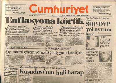 Cumhuriyet Gazetesi 6 Temmuz 1989 - Sovyet Lideri Sorborne Üniversitesinde Aydınların Sorularını Yanıtladı GZ91506 - 1