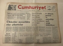 Cumhuriyet Gazetesi 7 Ağustos 1977 GZ1353 - 2