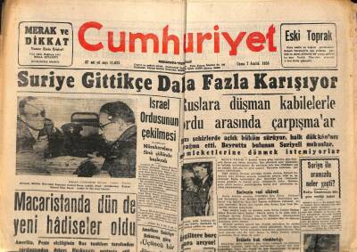 Cumhuriyet Gazetesi 7 Aralık 1956 - Mithat Bayrak Rus Rakibini Yenip Olimpiyad Şampiyonu Oldu GZ85214 - 1
