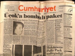 Cumhuriyet Gazetesi 7 Ekim 1990 - Babıalinin Tarayalı Ressamı GZ72511 - 1