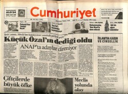 Cumhuriyet Gazetesi 7 Haziran 1991 - Ahu Tuğbadan İtiraflar GZ61301 - 1