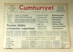 Cumhuriyet Gazetesi 7 Mart 1977 GZ652 - 2