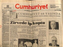 Cumhuriyet Gazetesi 7 Mayıs 1992 - Ankara Nahcıvan İçin Tetikte GZ61298 - 2