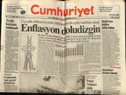 Cumhuriyet Gazetesi 7 Nisan 1992 - Terör Bayram Tanımadı GZ62265 - 1