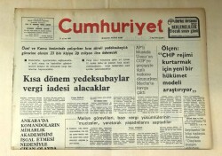 Cumhuriyet Gazetesi 7 Ocak 1976 GZ519 - 1