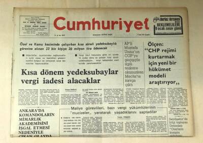 Cumhuriyet Gazetesi 7 Ocak 1976 GZ519 - 1