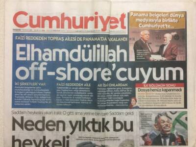 Cumhuriyet Gazetesi 7 Temmuz 2016 - Neden Yıktık Bu Heykeli? GZ29803 - 1