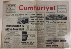Cumhuriyet Gazetesi 8 Ağustos 1968- Fındıkçılar Protesto Etti GZ6072 - 1