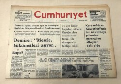 Cumhuriyet Gazetesi 8 Ağustos 1975 GZ1232 - 2