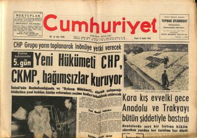 Cumhuriyet Gazetesi 8 Aralık 1963 - Tokatta Bir Vaiz Basını Komünist Propagandası Yapmakla İtham Etti GZ98110 - 1