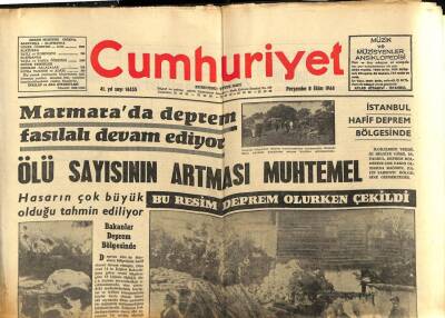 Cumhuriyet Gazetesi 8 Ekim 1964 - Çombenin Misafirhaneden Çıkması Yasak GZ85444 - 1
