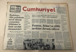 Cumhuriyet Gazetesi 8 Eylül 1974 GZ1503 - 2