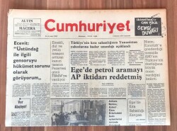 Cumhuriyet Gazetesi 8 Haziran 1974 GZ224 - 2
