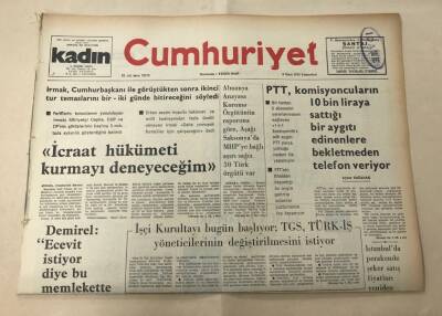Cumhuriyet Gazetesi 8 Mart 1975 GZ1561 - 2