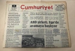 Cumhuriyet Gazetesi 8 Temmuz 1974 GZ1442 - 2