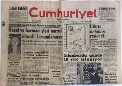 Cumhuriyet Gazetesi 9 Ağustos 1963-Nükleer Denemeleri Yasaklama Anlaşmasını 26 Ülke İmzaladı GZ6114 - 2