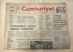 Cumhuriyet Gazetesi 9 Ağustos 1977 GZ1355 - 2