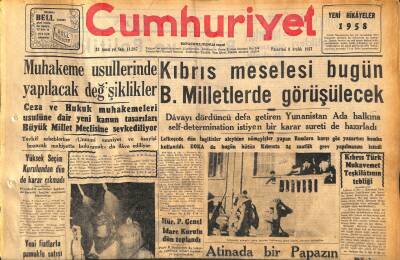 Cumhuriyet Gazetesi 9 Aralık 1957 - Fenerbahçe İstanbul Boks Şampiyonu Oldu GZ119690 - 1