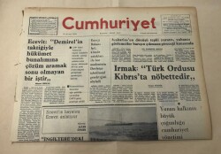 Cumhuriyet Gazetesi 9 Aralık 1974 GZ1415 - 2