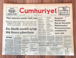 Cumhuriyet Gazetesi 9 Haziran 1974 GZ223 - 2