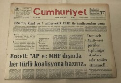 Cumhuriyet Gazetesi 9 Haziran 1977 GZ1294 - 2