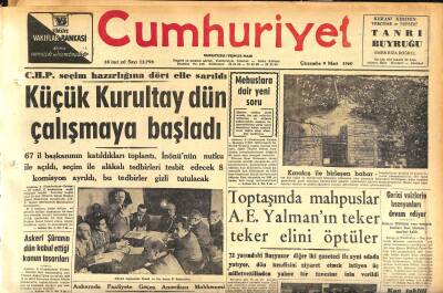 Cumhuriyet Gazetesi 9 Mart 1960 - İsveçli Denizciler Dün Deniz Harb Okulunu Ziyaret Ettiler GZ120020 - 1