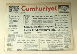 Cumhuriyet Gazetesi 9 Mart 1977 GZ654 - 2