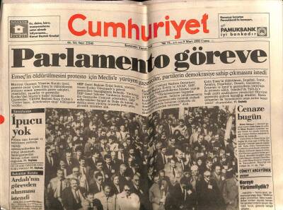 Cumhuriyet Gazetesi 9 Mart 1990 - Yavuz Turguldan Aşk Filmlerinin Unutulmaz Yönetmeni GZ72499 - 2
