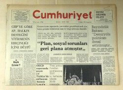 Cumhuriyet Gazetesi 9 Şubat 1974 GZ431 - 2
