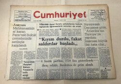 Cumhuriyet Gazetesi 9 Temmuz 1974 GZ1443 - 2