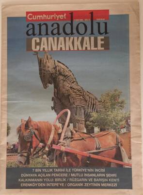Cumhuriyet Gazetesi Anadolu Çanakkale Eki 15 Mart 2006 - 7 Bin Yıllık Tarihi İle Türkiyenin İncisi Çanakkale GZ25057 - 1