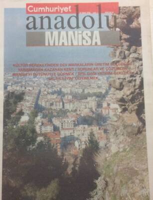 Cumhuriyet Gazetesi Anadolu Eki 1 Şubat 2006 - Manisa GZ35836 - 1