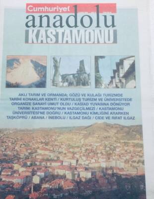 Cumhuriyet Gazetesi Anadolu Eki 18 Ocak 2006 - Kastamonu GZ41492 - 1