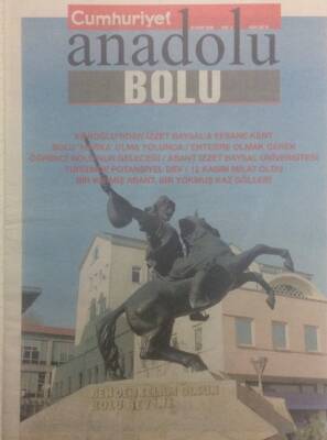 Cumhuriyet Gazetesi Anadolu Eki 4 Ocak 2006 - Köroğlundan İzzet Baysala Bolu GZ32816 - 1